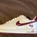 Кроссовки Nike Air Force 1 low Valentines Day (2023) Beige/Red