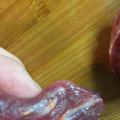 Мясо с желтыми вкраплениями